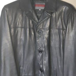 leather jacket, shirts , shoes